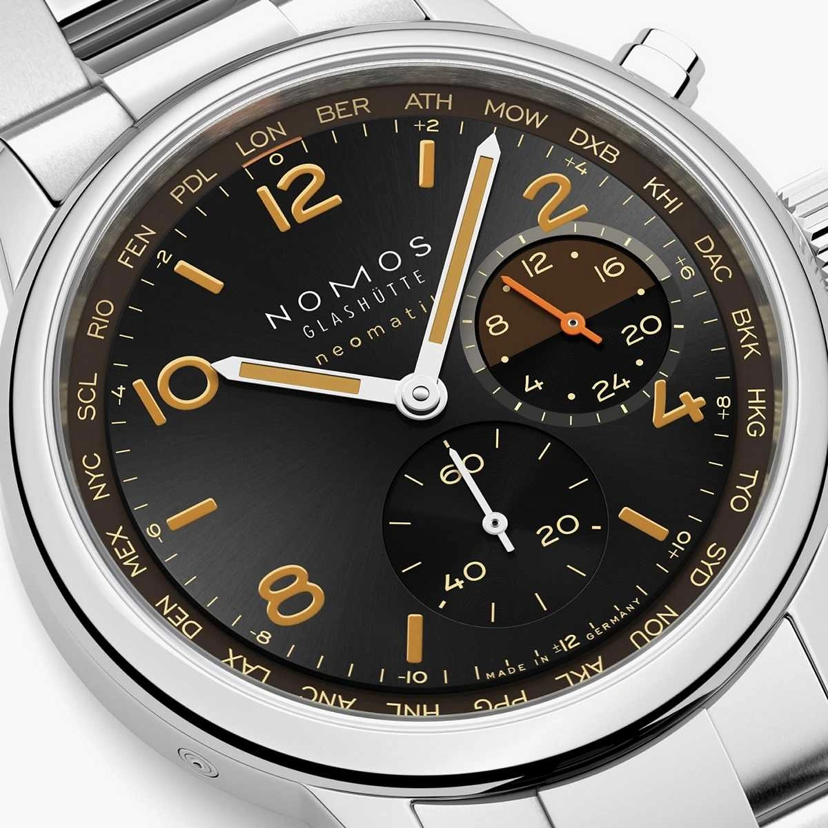 NOMOS Club Sport | neomatik Weltzeit Grid