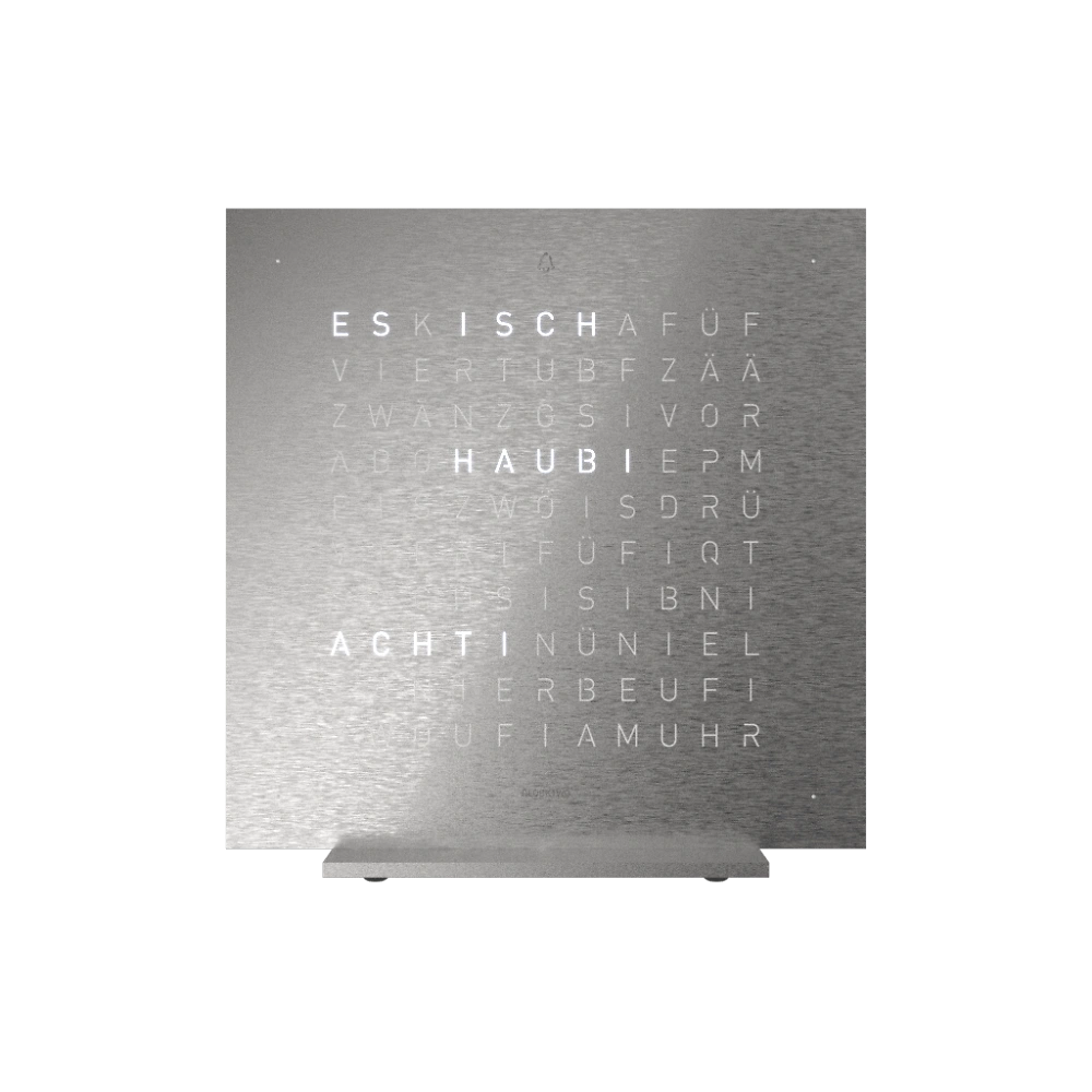 QLOCKTWO FRONTCOVER EARTH 13.5 Full Metal