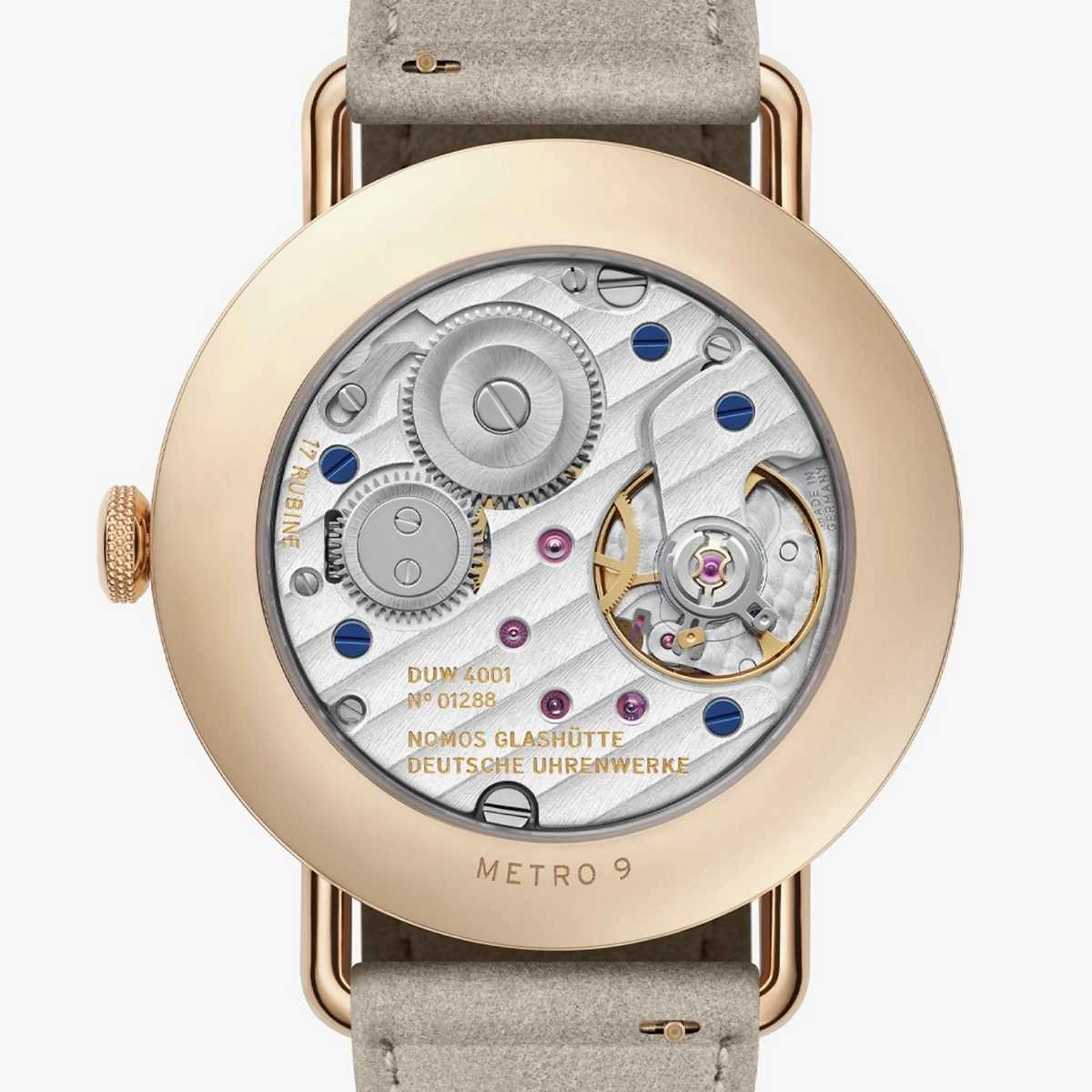 NOMOS Metro | Ros&eacute;gold 33