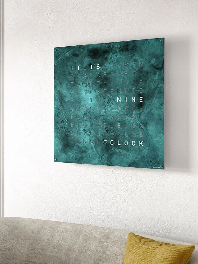 QLOCKTWO EARTH 90 | Vintage Copper