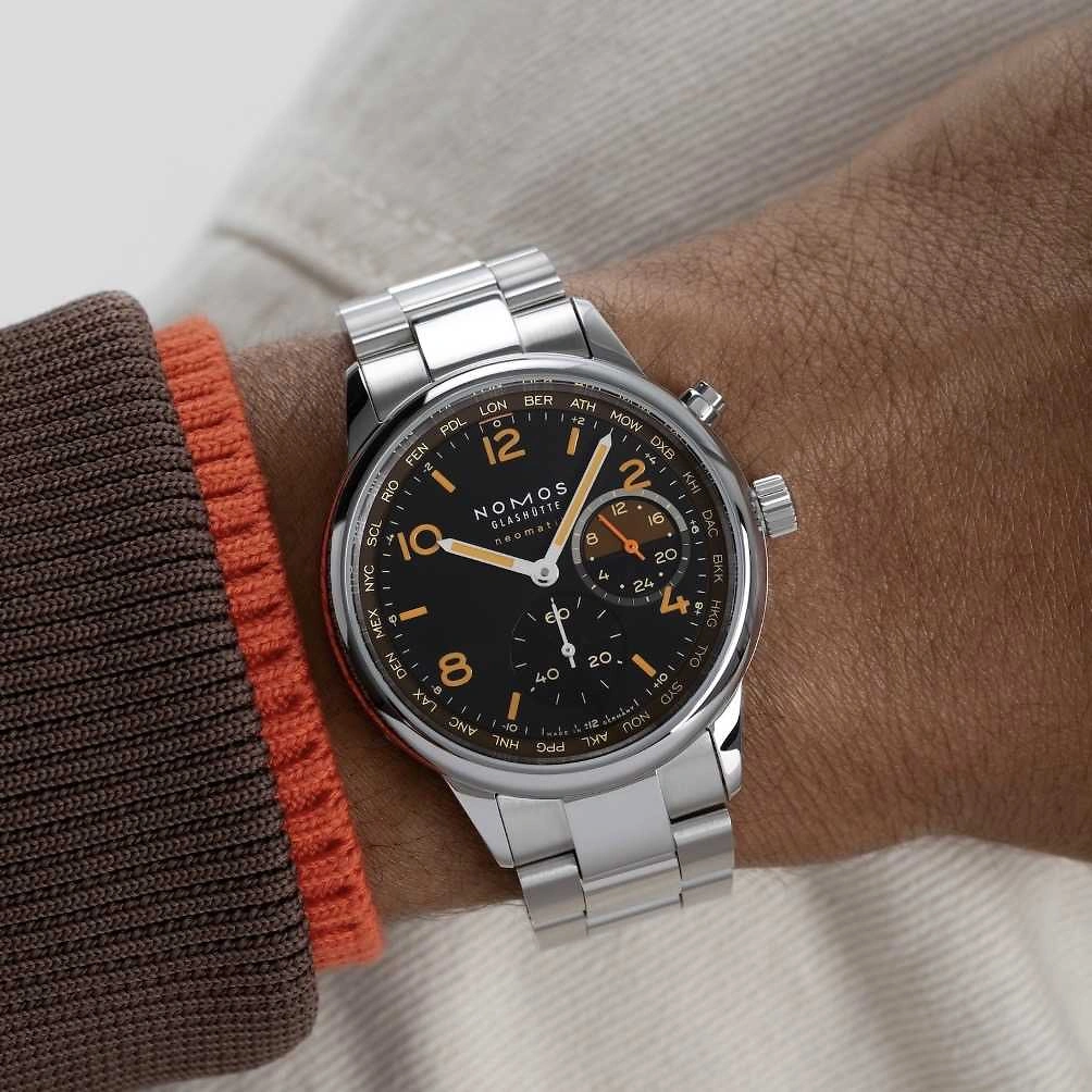 NOMOS Club Sport | neomatik Weltzeit Grid