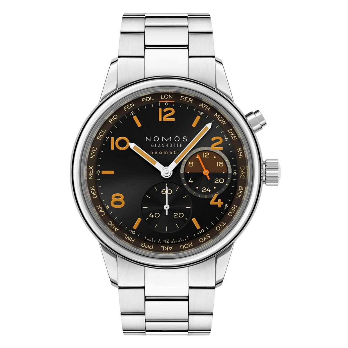 NOMOS Club Sport | neomatik Weltzeit Grid