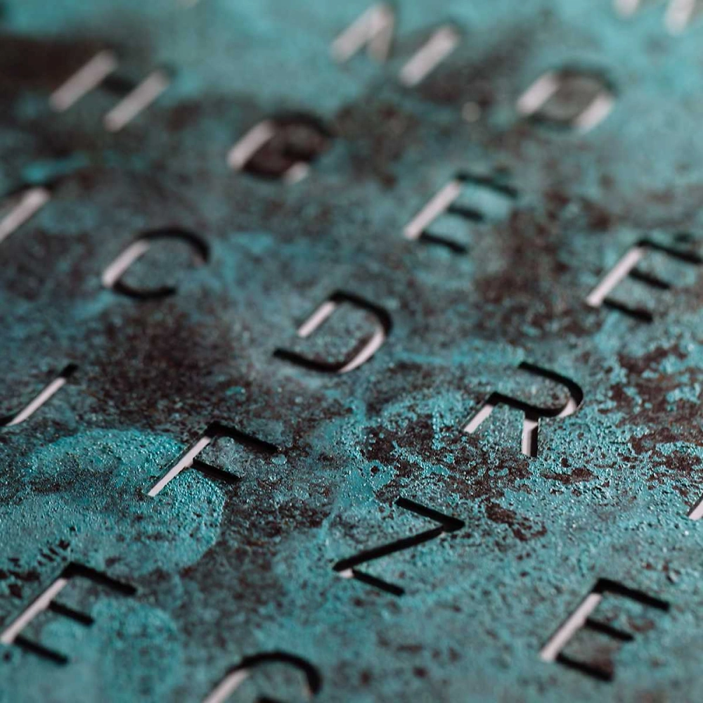 QLOCKTWO EARTH 45 | Vintage Copper