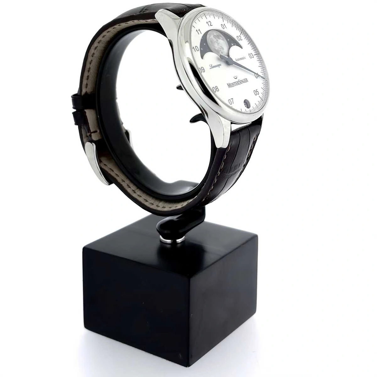 MEISTERSINGER Lunascope - Opaline Silber