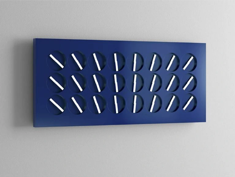 ClockClock 24 Dada Blue