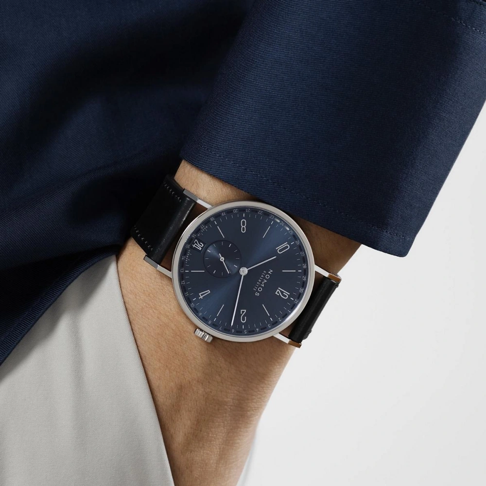 NOMOS Tangente | 2date blau