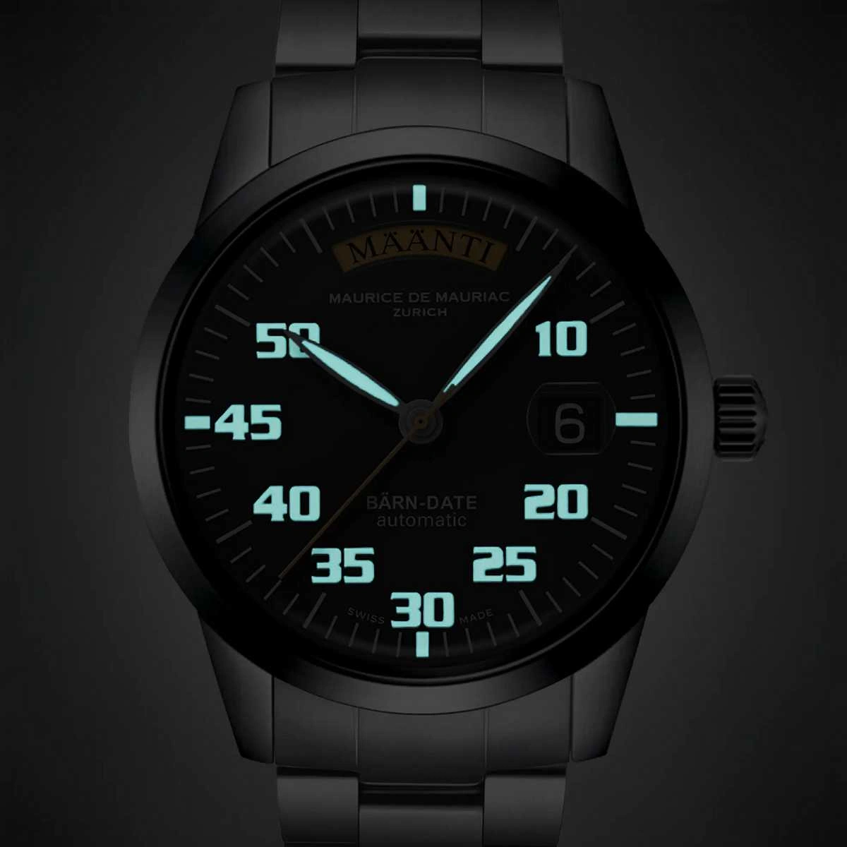 MdM BÄRN-DATE Uhrsachen Edition, 39 Millimeter