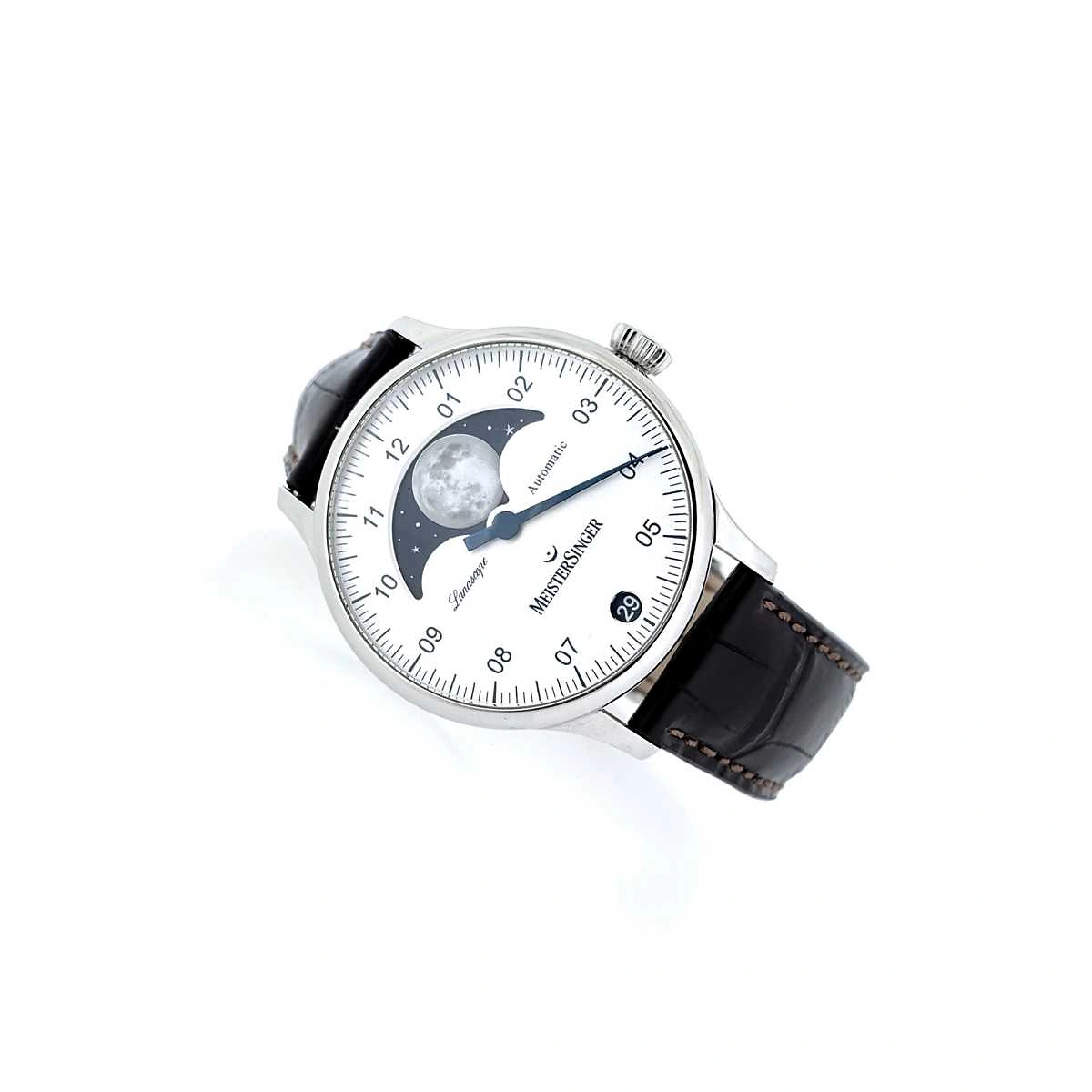 MEISTERSINGER Lunascope - Opaline Silber