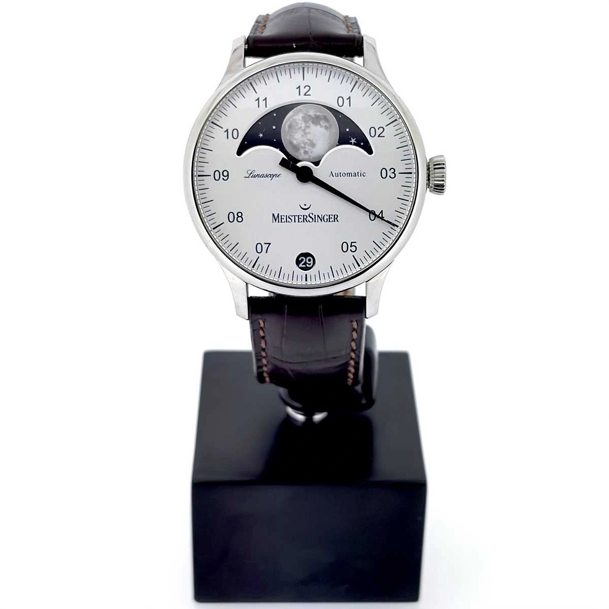 MEISTERSINGER Lunascope - Opaline Silber