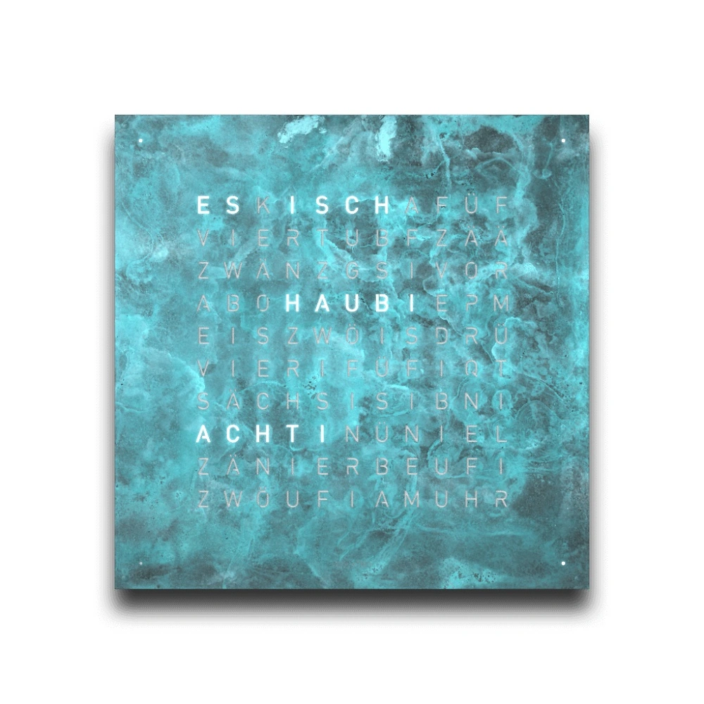 QLOCKTWO EARTH 45 | Vintage Copper