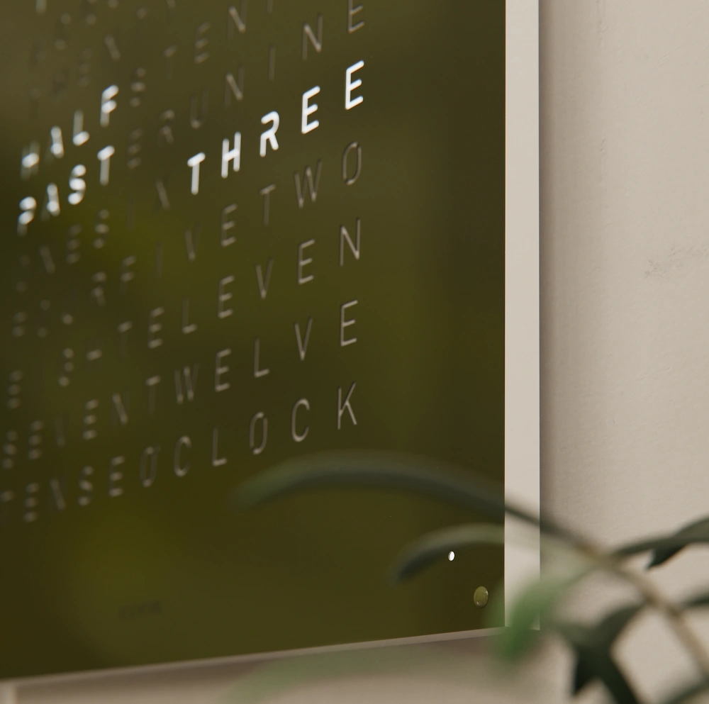 QLOCKTWO EARTH 90 - Olive
