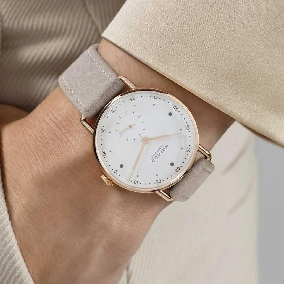 NOMOS Metro | Ros&eacute;gold 33