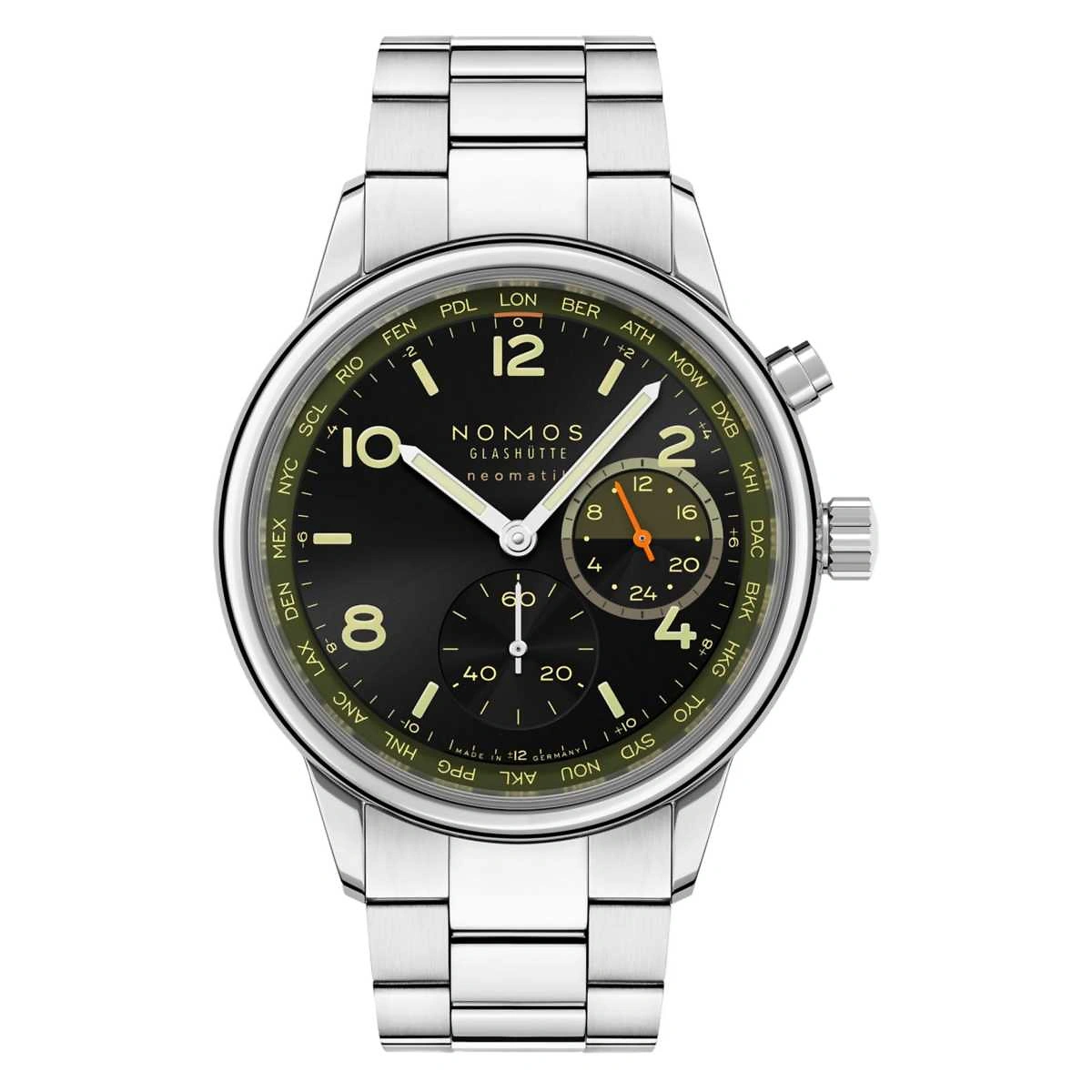 NOMOS Club Sport | neomatik Weltzeit Vector