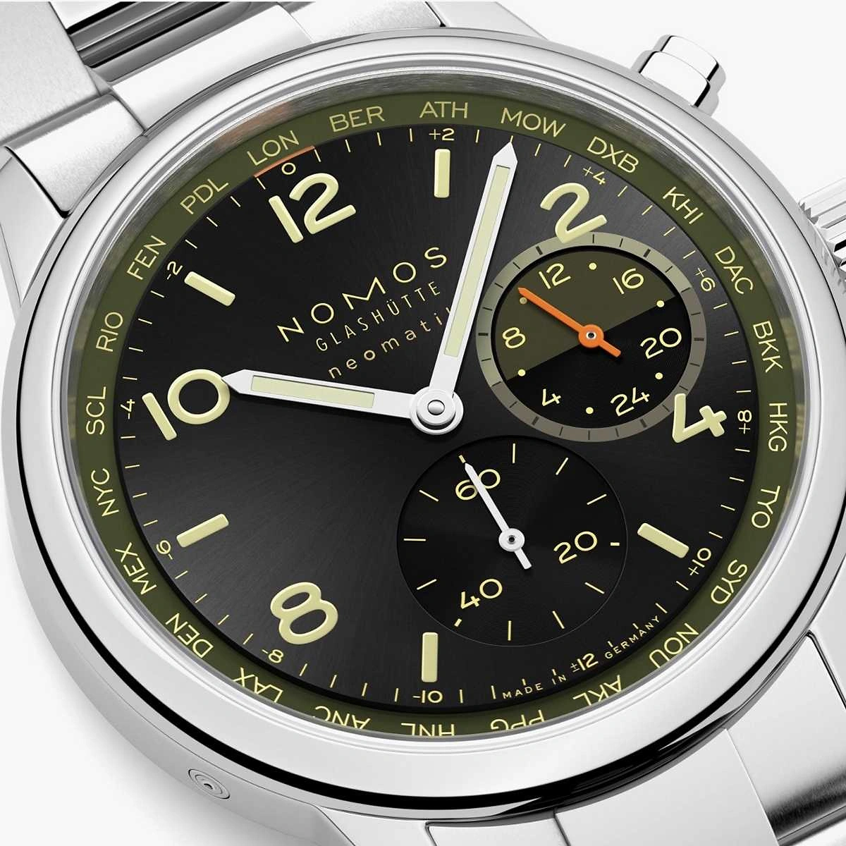 NOMOS Club Sport | neomatik Weltzeit Vector