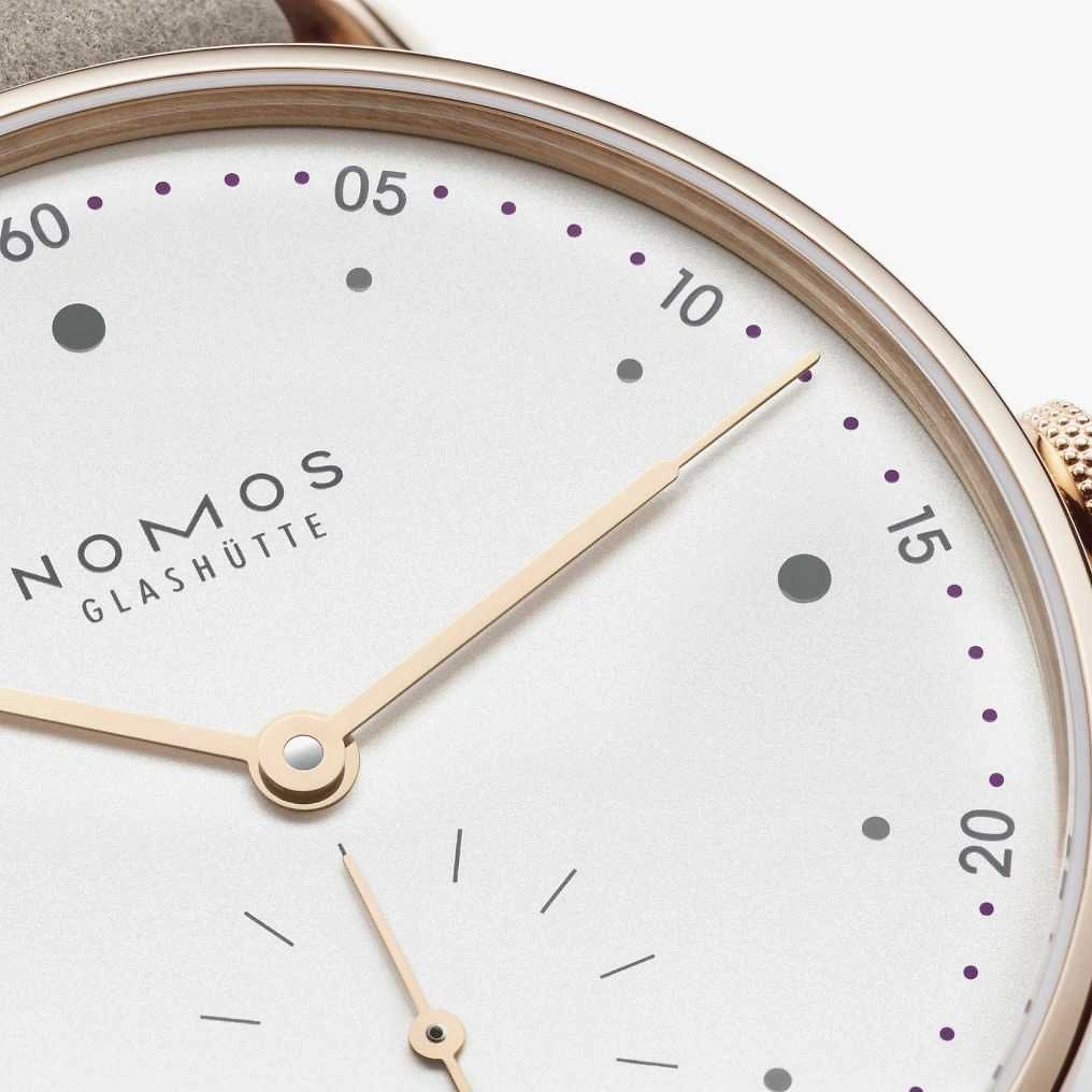 NOMOS Metro | Ros&eacute;gold 33
