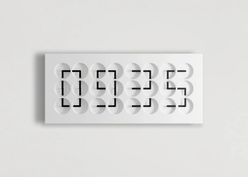 ClockClock 24 White