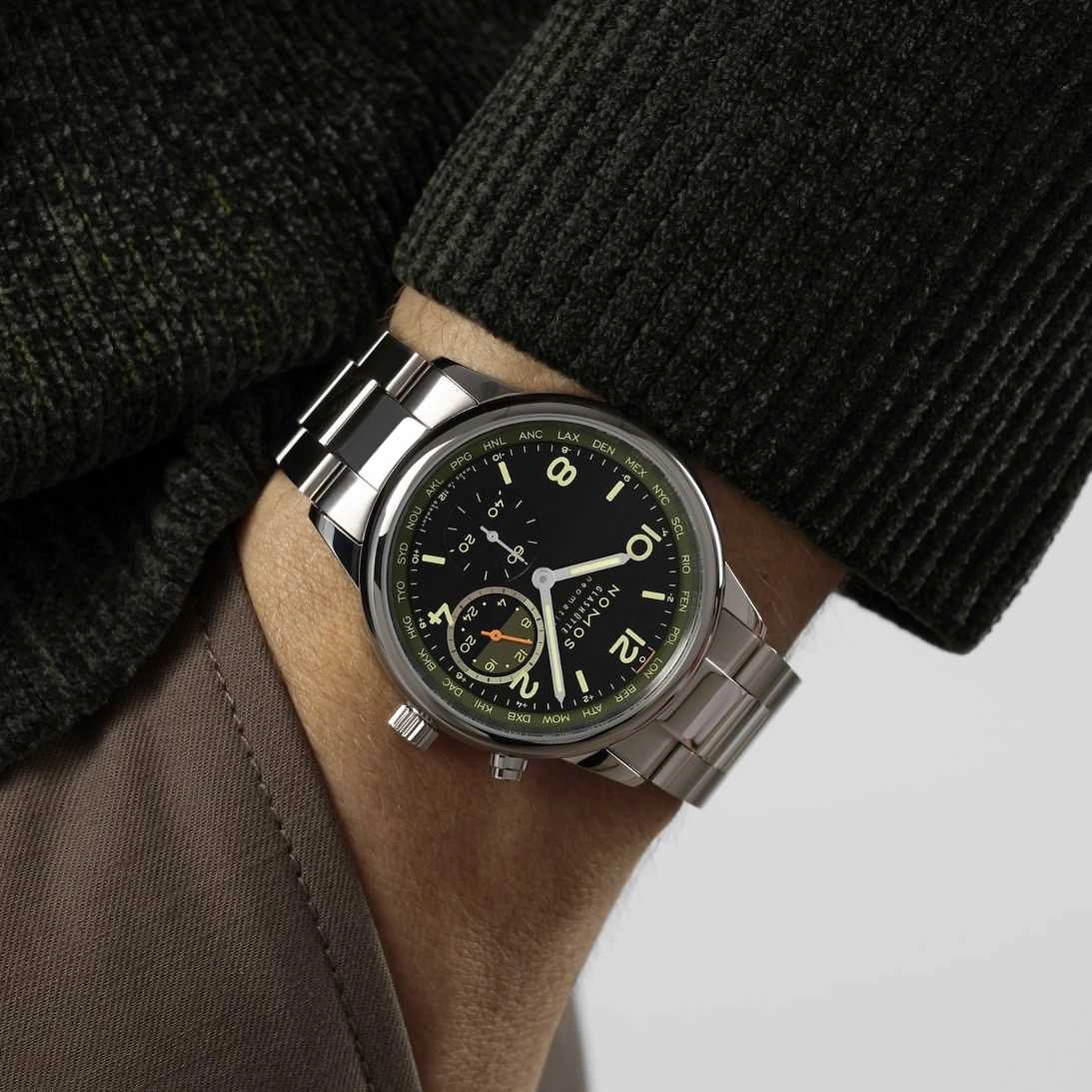 NOMOS Club Sport | neomatik Weltzeit Vector