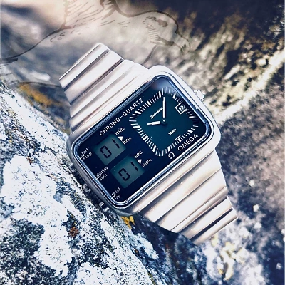 1 OMEGA Seamaster "Albatros" - Zeit auf Stein