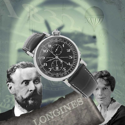 1 LONGINES Heritage Avigation Watch -