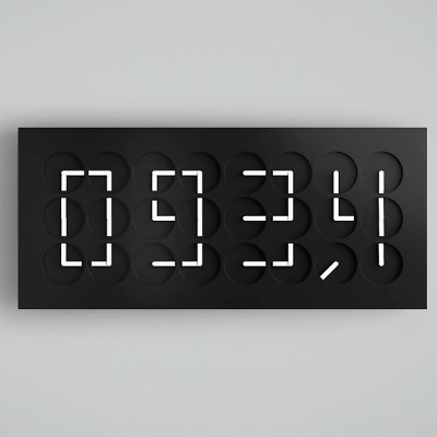 ClockClock 24 Black - CLOCKCLOCK24