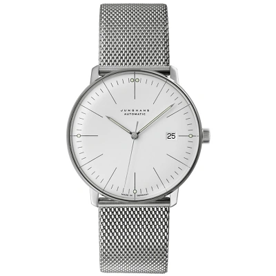 1 JUNGHANS max bill Automatik Uhr von vorne