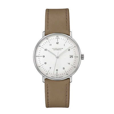 1 JUNGHANS max bill Automatik Uhr von vorne