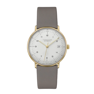 1 JUNGHANS max bill Automatik Uhr von vorne