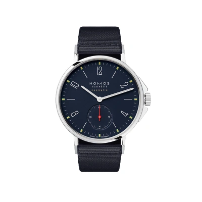 1 NOMOS Ahoi 567 Uhr von vorne