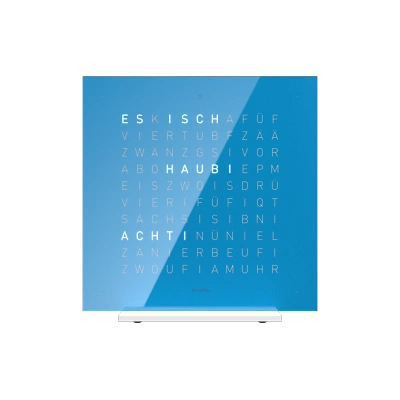 1 QLOCKTWO EARTH 13 5 BLUE CANDY frontal CH