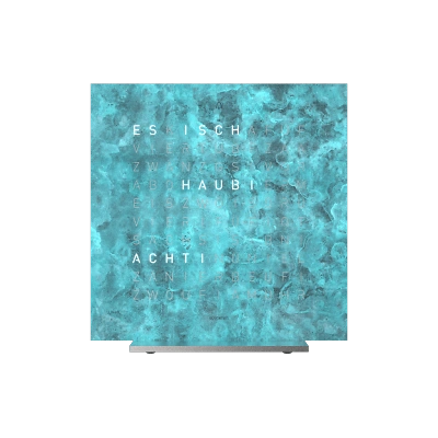 1 QLOCKTWO EARTH 13 5 CREATOR'S EDITION VINTAGE COPPER frontal CH