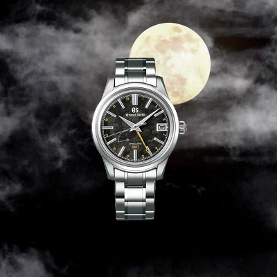 8 Grand Seiko Elegance Collection GMT SBGE271 Spring Drive Automatic Uhr von vorne