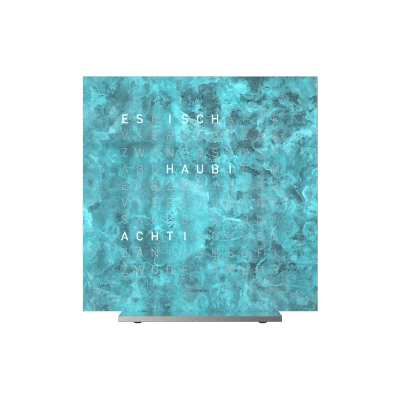 QLOCKTWO EARTH 13 5 CREATOR'S EDITION VINTAGE COPPER frontal CH