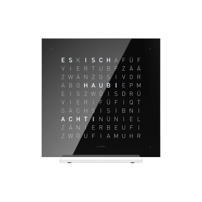 QLOCKTWO EARTH 13 5 PURE BLACK ICE TEA frontal CH