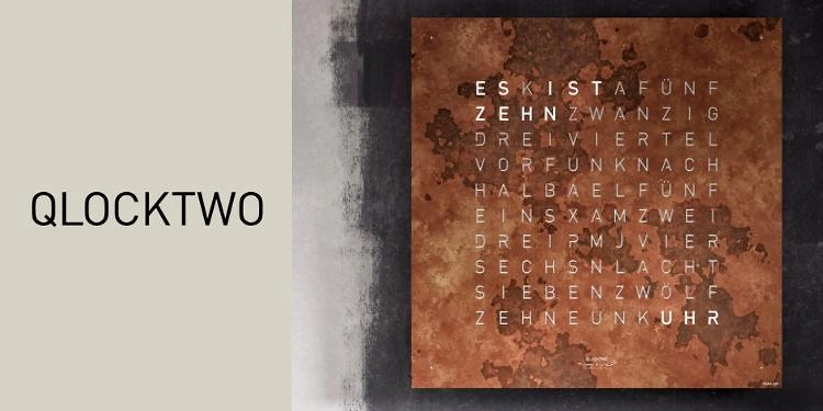 übersicht Qlocktwo
